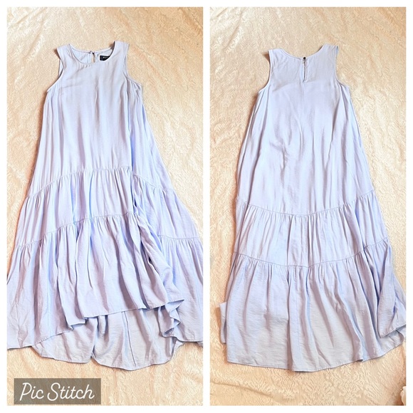 Anthropologie Maeve Marlene  tiered ruffle maxi dress - Picture 2 of 10